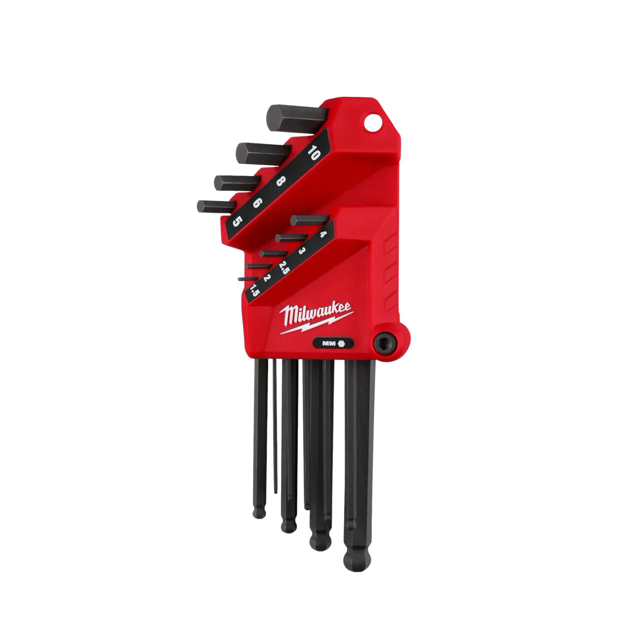 Milwaukee Electric Tool 9-Key Ball End L-Style Hex Key Set from GME Supply